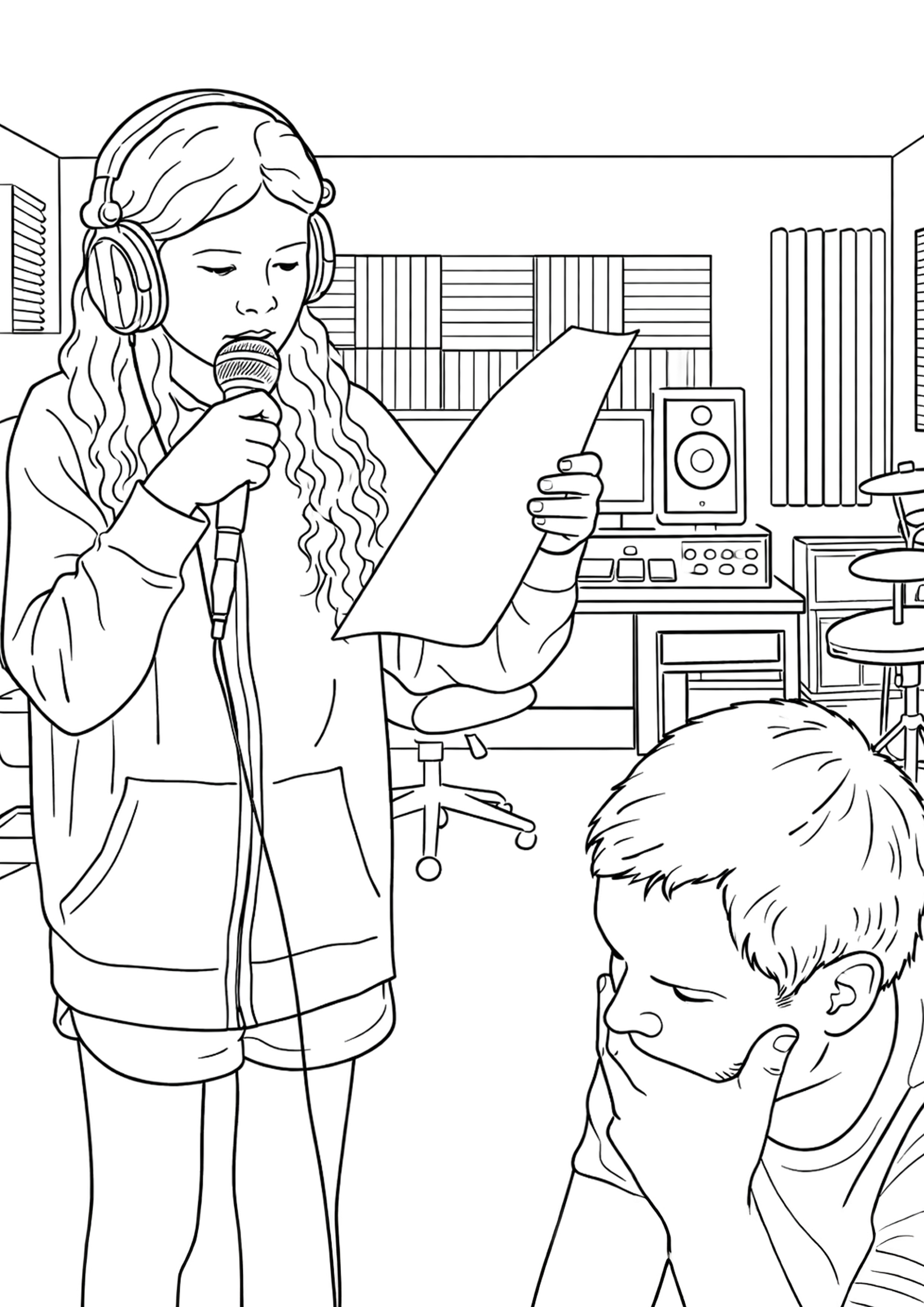 Behind the scenes